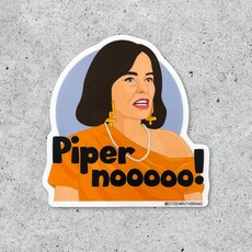 Citizen Ruth The White Lotus Piper No! Sticker