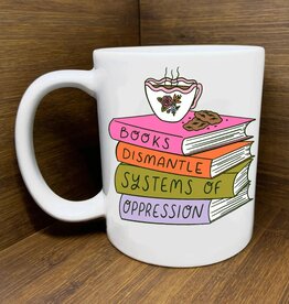 Citizen Ruth Books Dismantle Systems of Oppression Mug