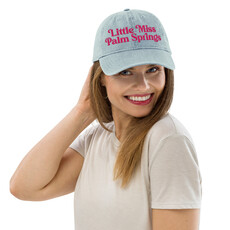 Peepa's Little Miss Palm Springs Hat Light Blue