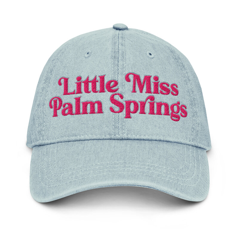 Peepa's Little Miss Palm Springs Hat Light Blue