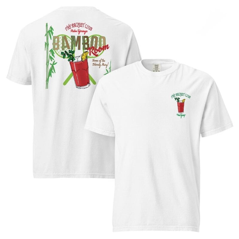 Peepa's Racquet Club Bamboo Room Unisex Graphic Tee