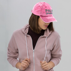 Peepa's Vintage Pink Denim Palm Springs Hat