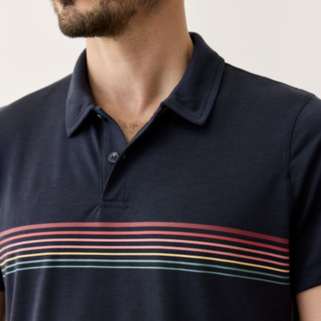 Marine Layer Air Stripe Polo