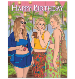 The Found White Lotus Unhinged Birthday Card