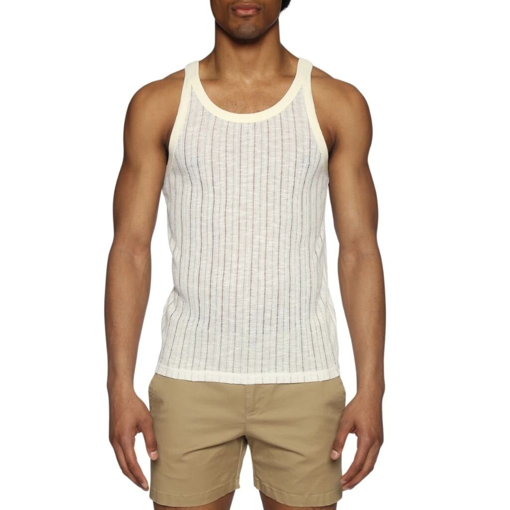 Parke & Ronen SUM25 Textured Air Knit Roxy Tank