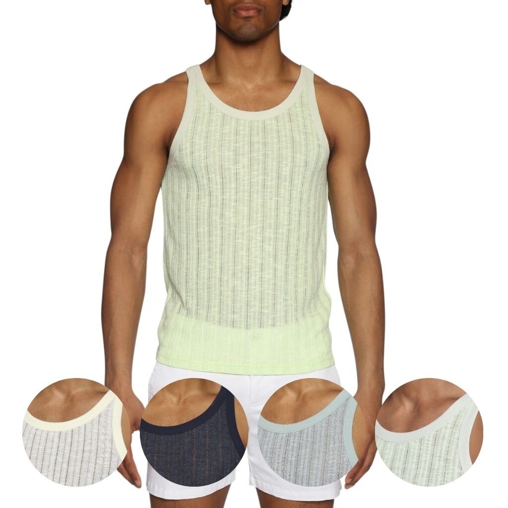 Parke & Ronen SUM25 Textured Air Knit Roxy Tank