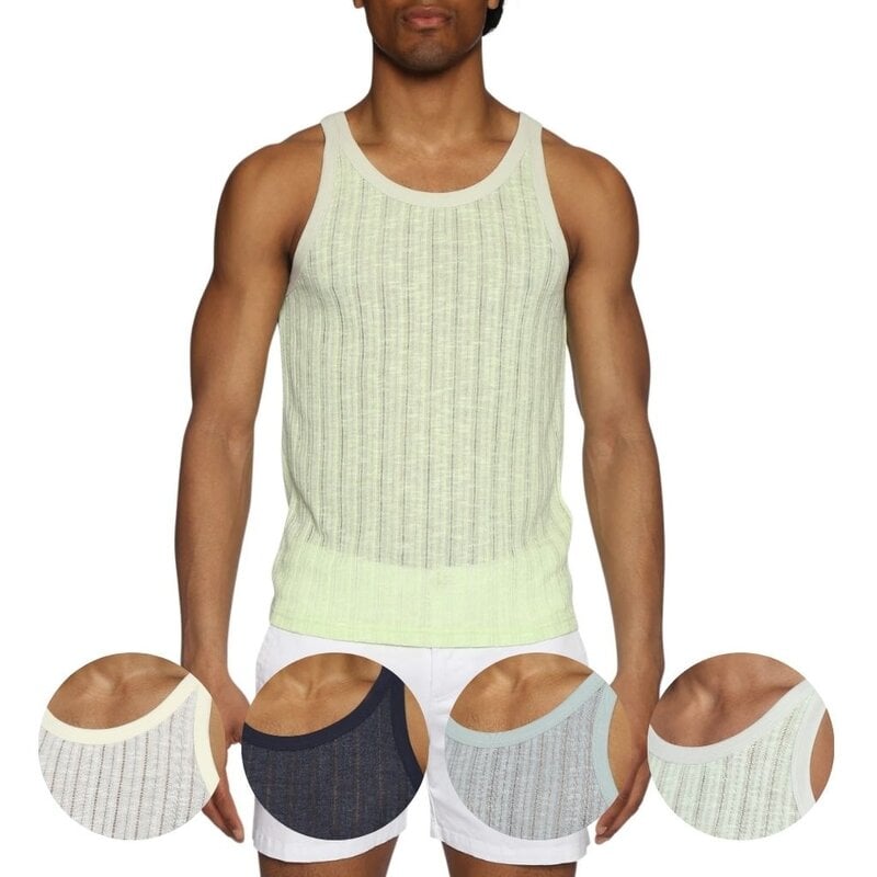 Parke & Ronen SUM25 Textured Air Knit Roxy Tank