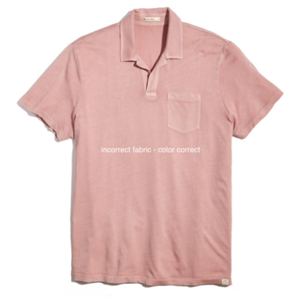Marine Layer Hemp Cotton Polo