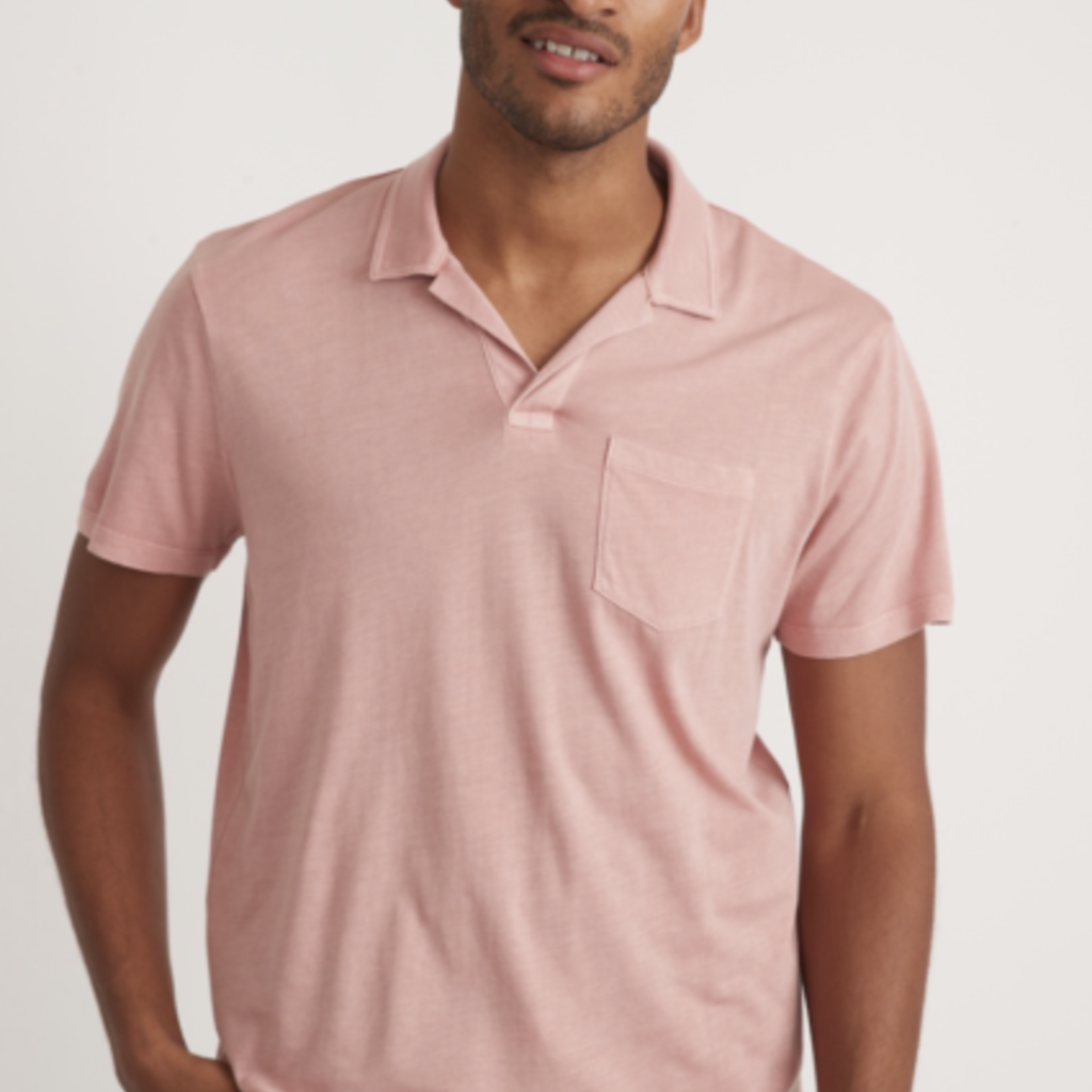 Marine Layer Hemp Cotton Polo