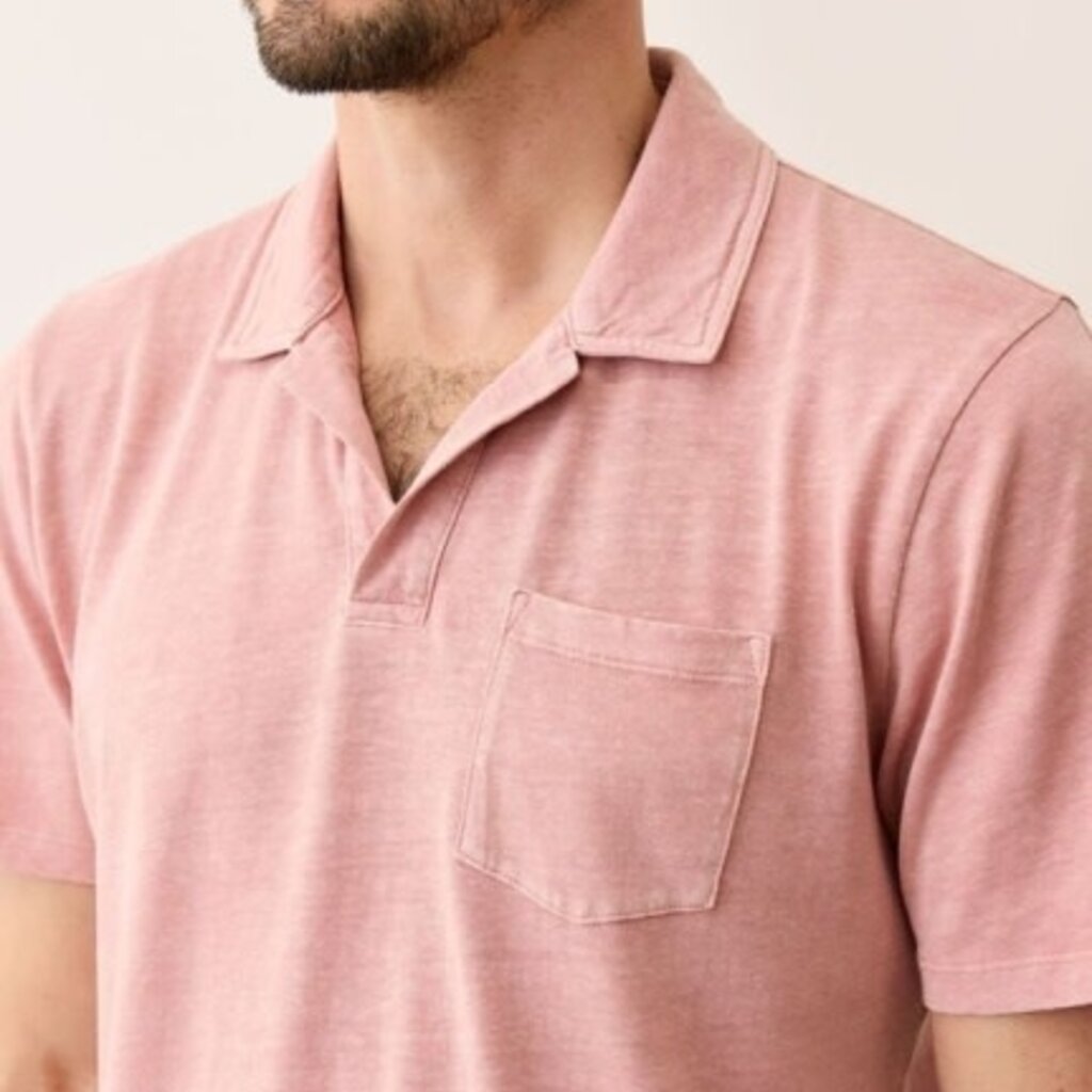 Marine Layer Hemp Cotton Polo