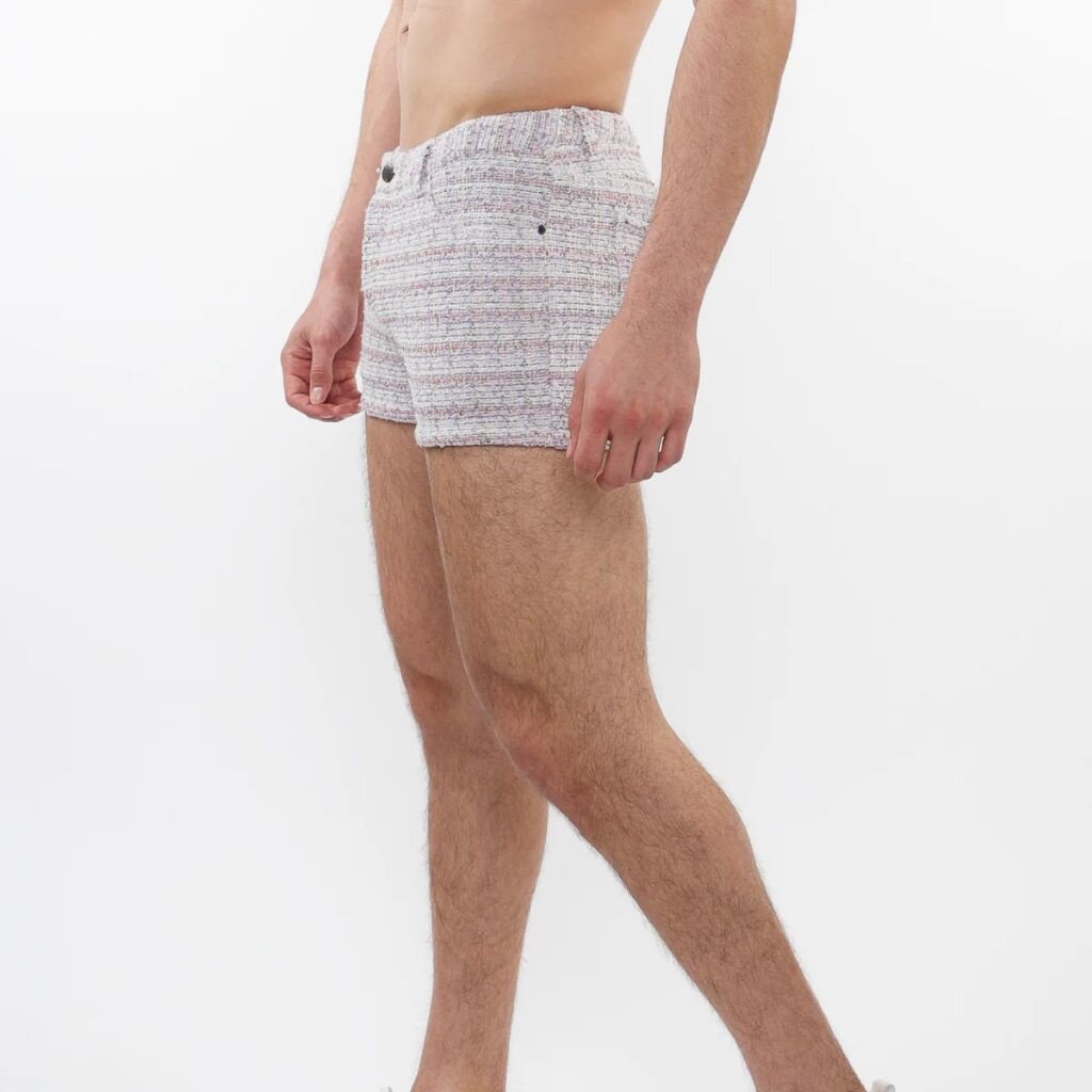 ST33LE (Steele) SUM25 ST 1975-05 Tweed Jacquard 3" Short
