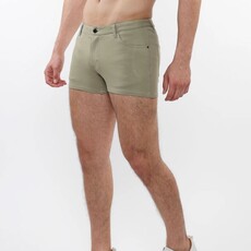 ST33LE (Steele) SUM25 ST 1975 Solid Stretch Knit 3" Short