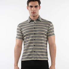 ST33LE (Steele) SUM25 ST 24053 Open Knit Stretch Shirt