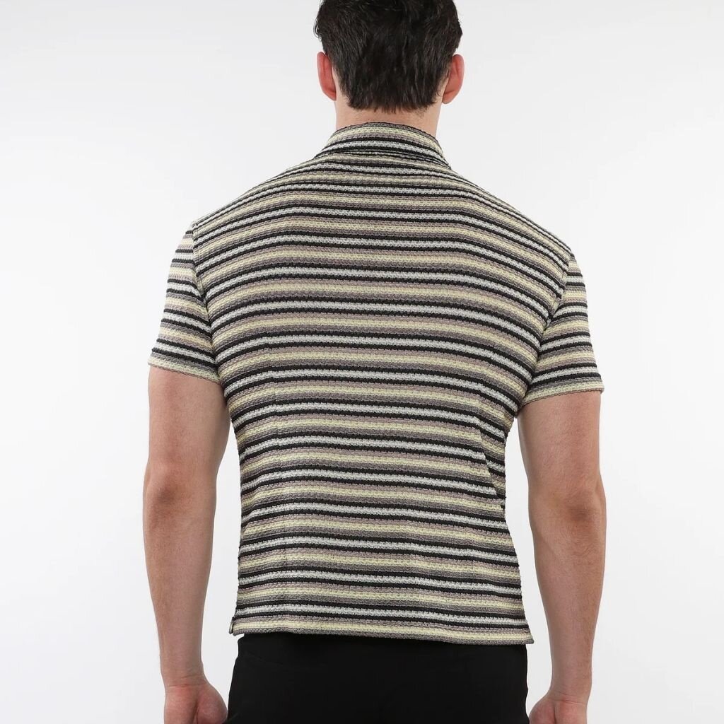 ST33LE (Steele) SUM25 ST 24053 Open Knit Stretch Shirt