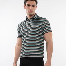 ST33LE (Steele) SUM25 ST 24053 Open Knit Stretch Shirt