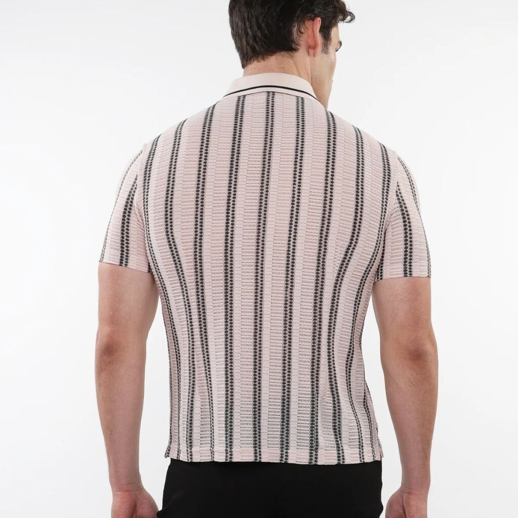 ST33LE (Steele) SUM25 ST 24054 Stripe Gossamer Shirt