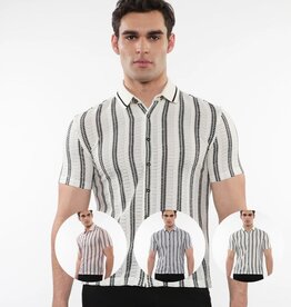 ST33LE (Steele) SUM25 ST 24054 Stripe Gossamer Shirt