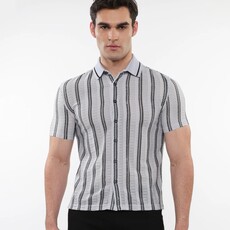 ST33LE (Steele) SUM25 ST 24054 Stripe Gossamer Shirt