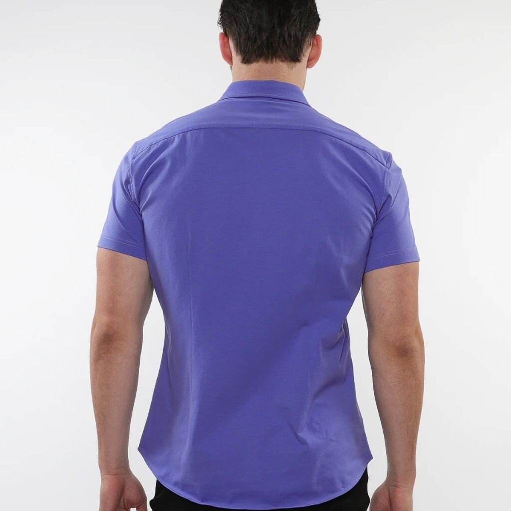 ST33LE (Steele) SUM25 ST 963 Solid Stretch Jersey Knit Shirt