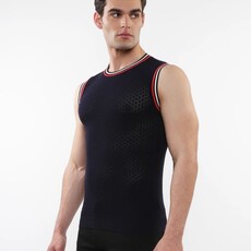 ST33LE (Steele) SUM25 ST 24058 Open KnitTextured Knitted Mesh Vest