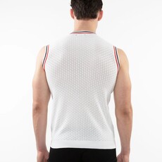 ST33LE (Steele) SUM25 ST 24058 Open KnitTextured Knitted Mesh Vest