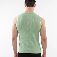 ST33LE (Steele) SUM25 ST 24058 Open KnitTextured Knitted Mesh Vest
