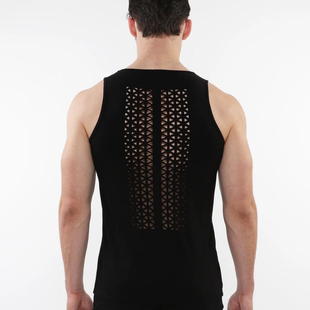 ST33LE (Steele) SUM25 ST 20052 Triangle Laser Cut Tank