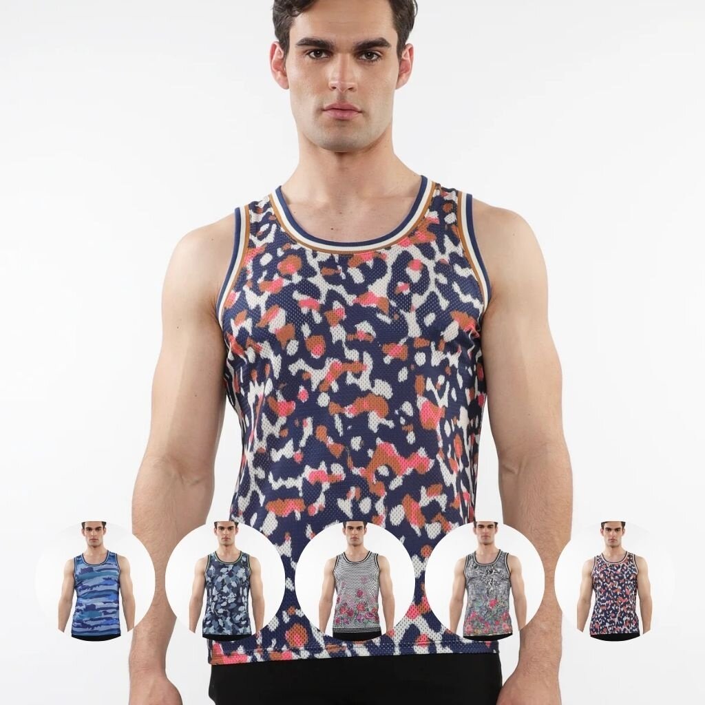 ST33LE (Steele) SUM25 ST Vintage Stretch Mesh Tank