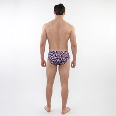 ST33LE (Steele) SUM25 SWM ST 8015-19 Navy/Sand Camo Printed Swim Briefs