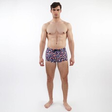 ST33LE (Steele) SUM25 SWM ST 8016-39 Navy/Sand Camo Swim Trunks