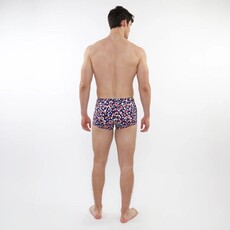 ST33LE (Steele) SUM25 SWM ST 8016-39 Navy/Sand Camo Swim Trunks