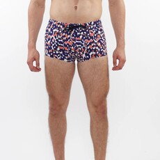 ST33LE (Steele) SUM25 SWM ST 8016-39 Navy/Sand Camo Swim Trunks