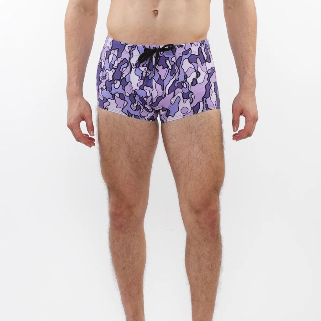 ST33LE (Steele) SUM25 SWM ST 8016-41 Purple/Periwinkle Camo Trunks