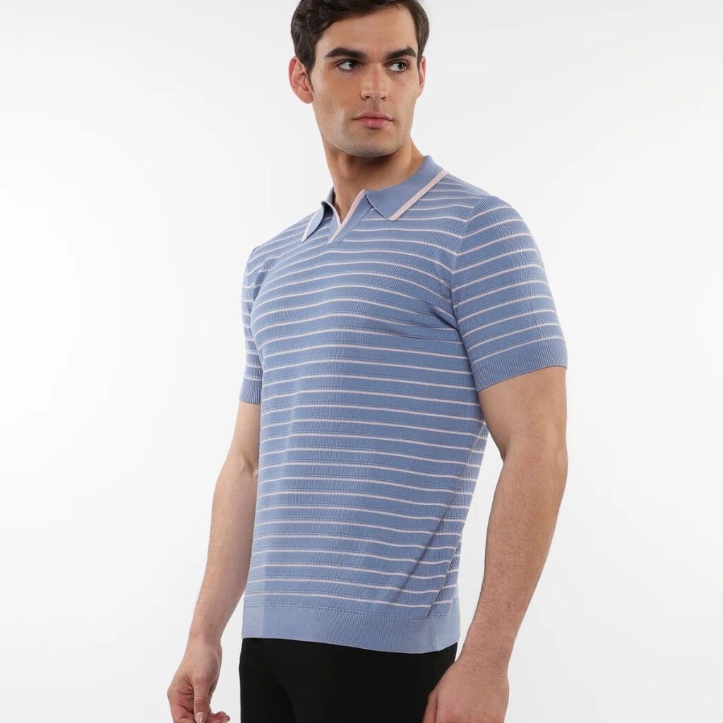トップス DESCENDANT KNIT POLO SUM25 16314 Silk Tencel Knit Polo - Peepa's