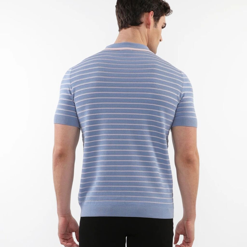 SUM25 16314 Silk Tencel Knit Polo - Peepa's