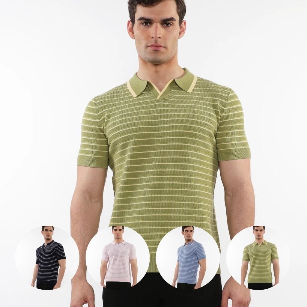 e*i様 *p(R)ojectR® Knit Polo Shirt p(R)ojectR® Knit Polo Shirt