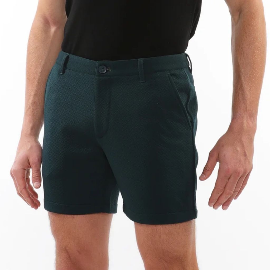 新品　BRIEFING MENS LOGO LINE SHORT PANTS Chino Shorts W. Signature Belt: 30-520003US - LINDBERGH
