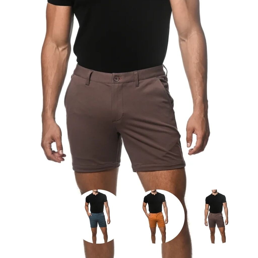 Postmarc SUM25 2531 6" Textured Chino Short