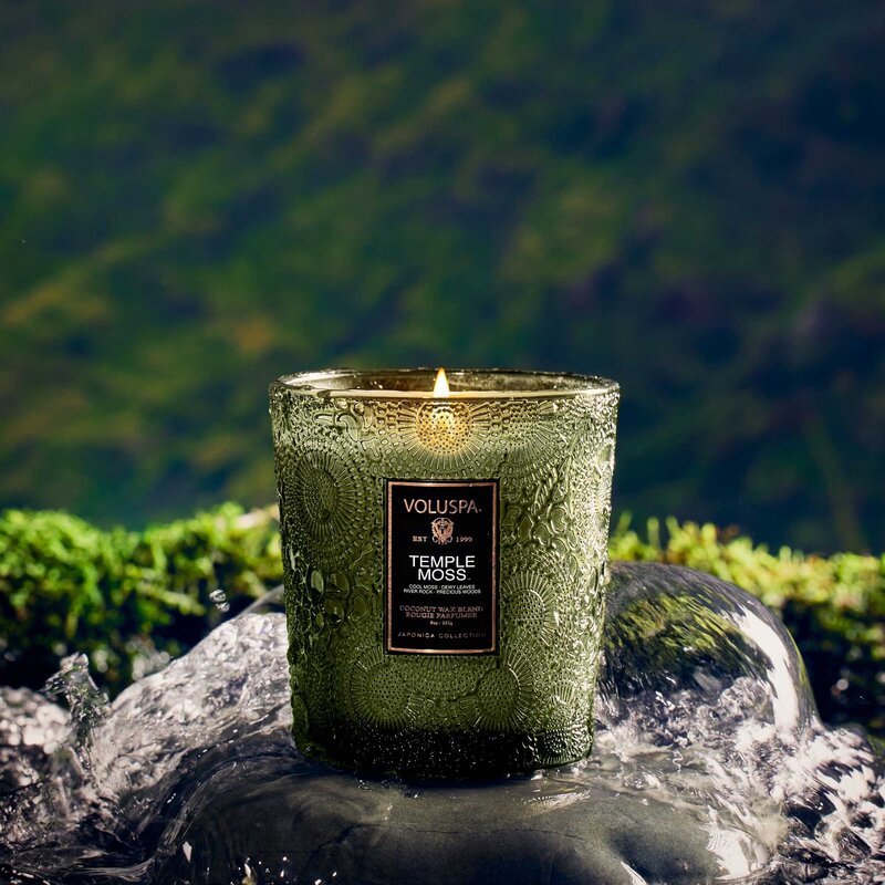 Voluspa Temple Moss 9oz Classic