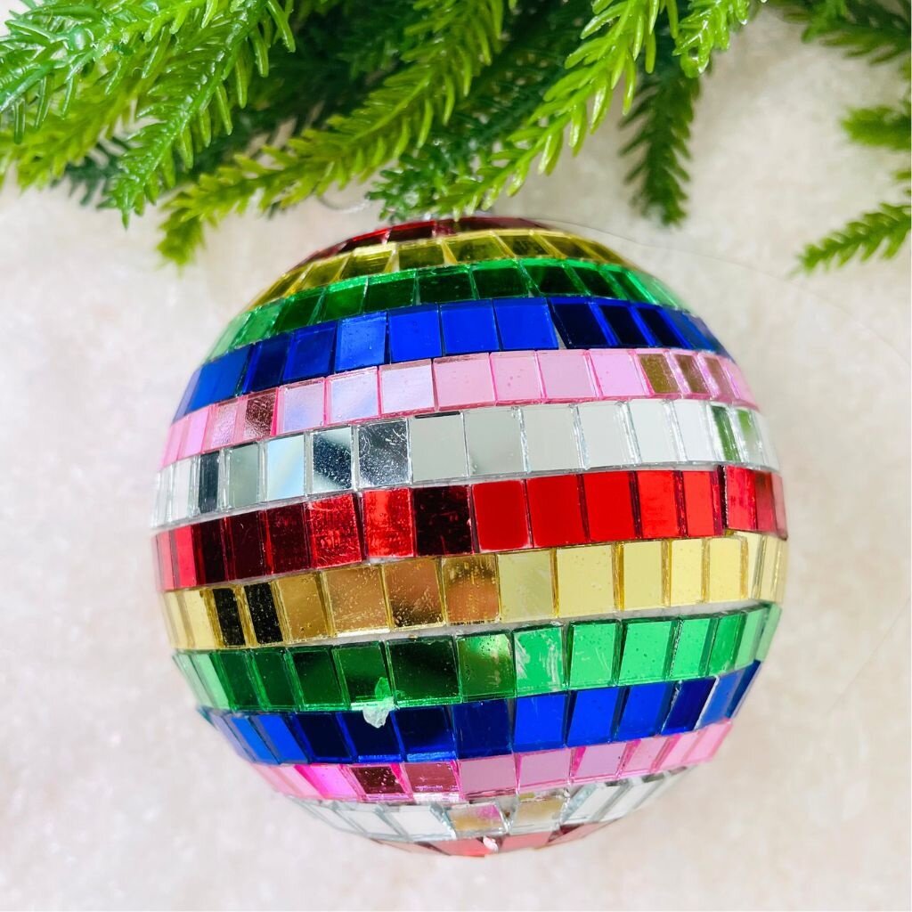 Cody Foster Spectrum Mirror Ball Ornament