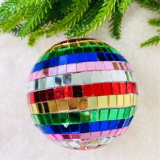 Cody Foster Spectrum Mirror Ball Ornament