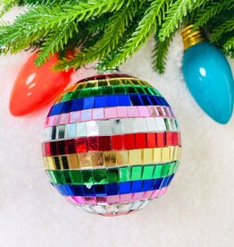 Cody Foster Spectrum Mirror Ball Ornament