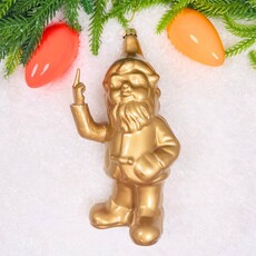 Cody Foster Naughty Gnome Gold Ornament