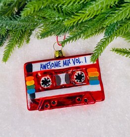 Cody Foster Awesome Mix Tape Red Ornament