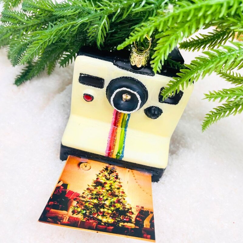 Cody Foster Instant Photo Camera Ornament