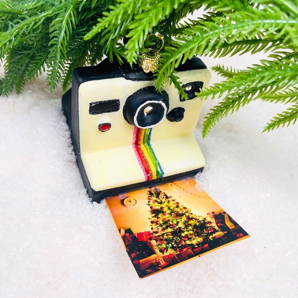 Cody Foster Instant Photo Camera Ornament