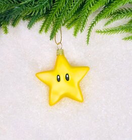Cody Foster Mario Brothers Star Ornament