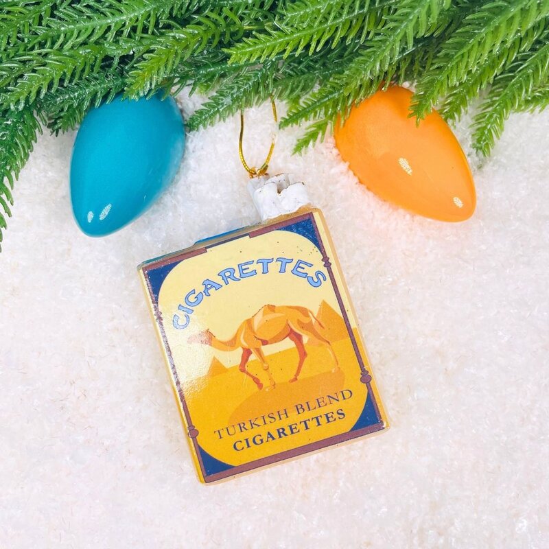 Cody Foster Camel Cigarettes Ornament