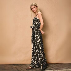 Dress Forum SUM25 Modern Possibilities Chest Overlay Wide Leg Jumpsuit