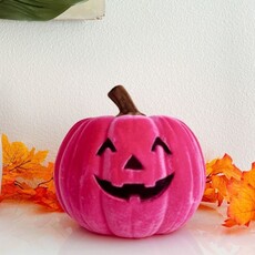 180 Degrees HLWN25 9in Flocked Jack O Lantern